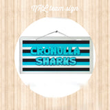 Nrl Team Licence Plate Aluminium Signs