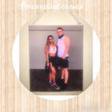 Personalised photo canvas