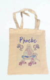 personlised canvas tote bag