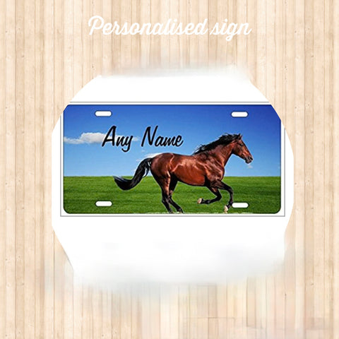 Personalized Aluminium Sign