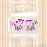 Personalise canvas pencil case