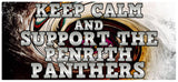 Nrl Keep Calm Team License Plate Sign