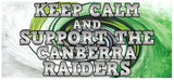 Nrl Keep Calm Team License Plate Sign