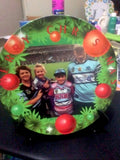 Personalised plate with stand