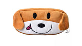 Personalised plush pencil case