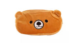 Personalised plush pencil case