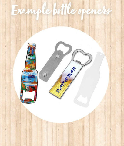 Personalised bottle opener