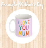 Mother’s Day mugs