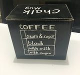 Chalk mugs check list