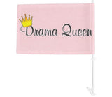 Personalised car window flag