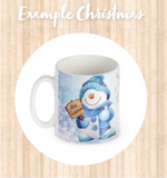 Christmas Personalised Photo Mugs