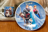 Kids character plate and cup sets