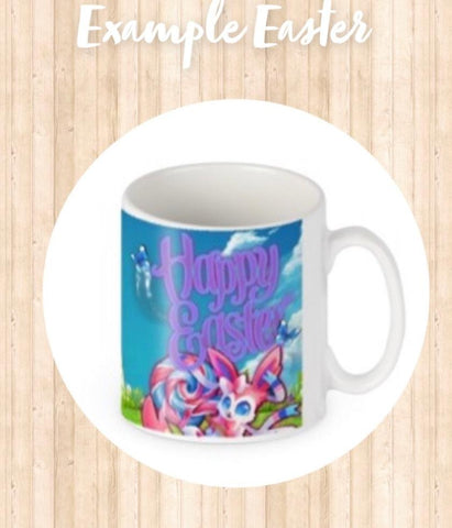 Easter Personalised Photo Mugs
