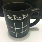 Chalk mug tic tac toe