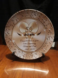 Personalised plate with stand