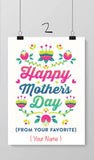 Mother’s Day Quote canvas with name