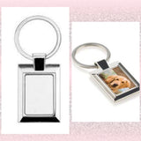 Personalised photo metal Keyring